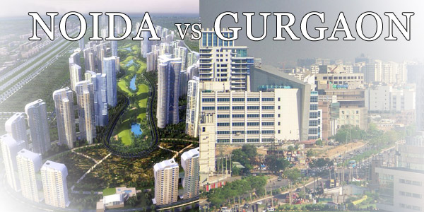 Noida vs Gurgaon