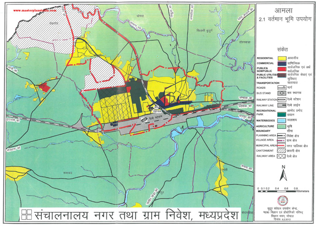 amla existing land use map