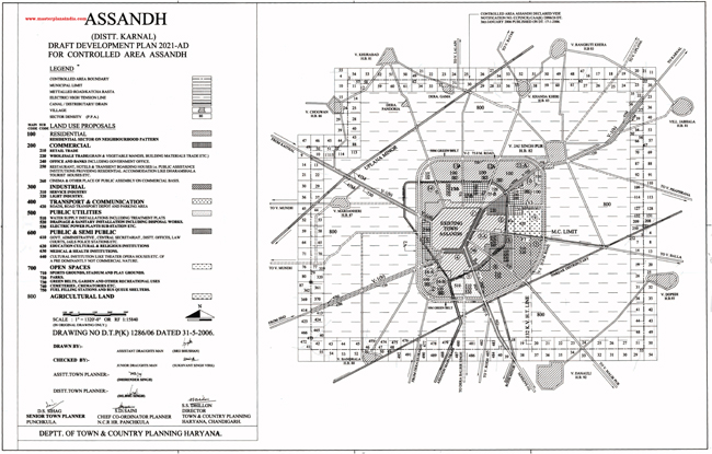 assandh master plan 2021 map