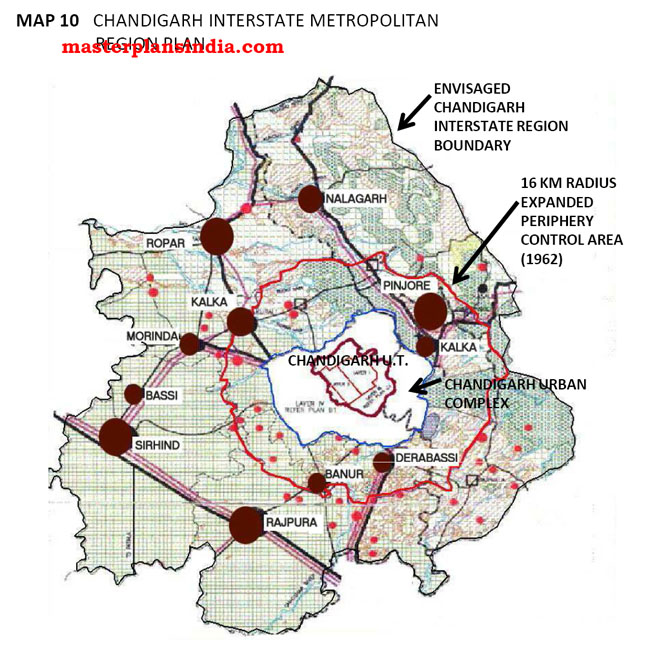 chandigarh interstate metropolitan region plan