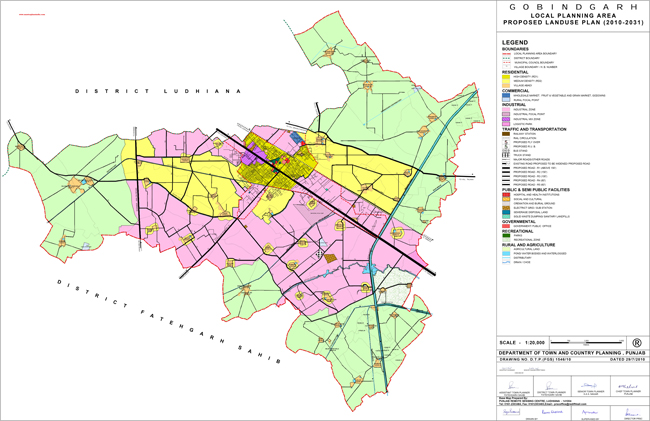 gobindgarh master plan 2031 map