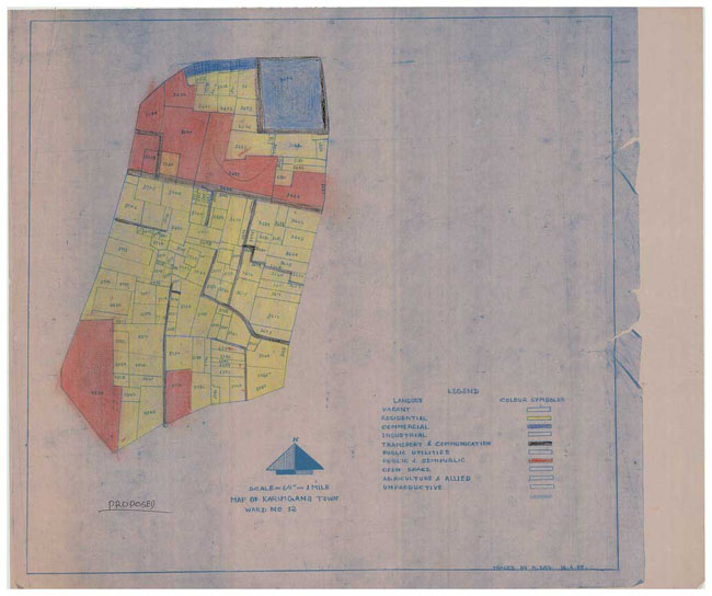 karimganj town land use map ward12