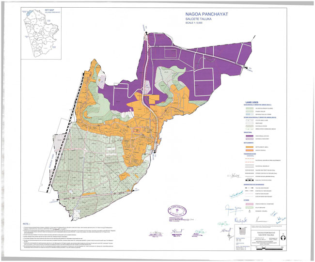 nagoa salcette regional development plan map