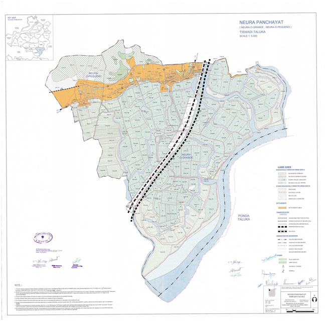 neura tiswadi regional development plan map
