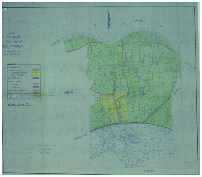 sandhali land use plan map