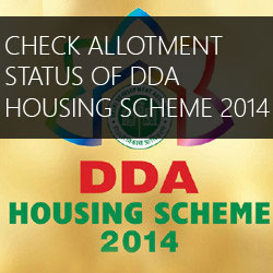 DDA Allotment Status Online