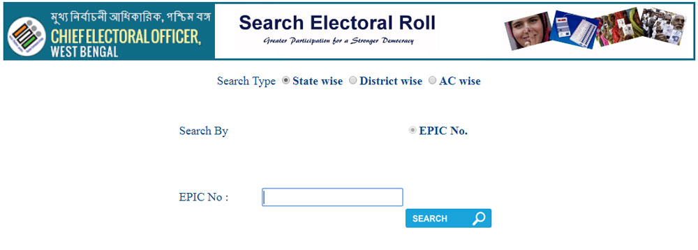 WB Voter List Search Name