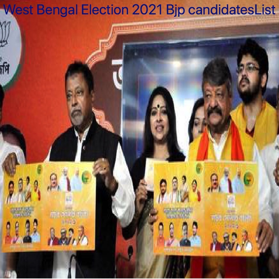 WB BJP Candidates List