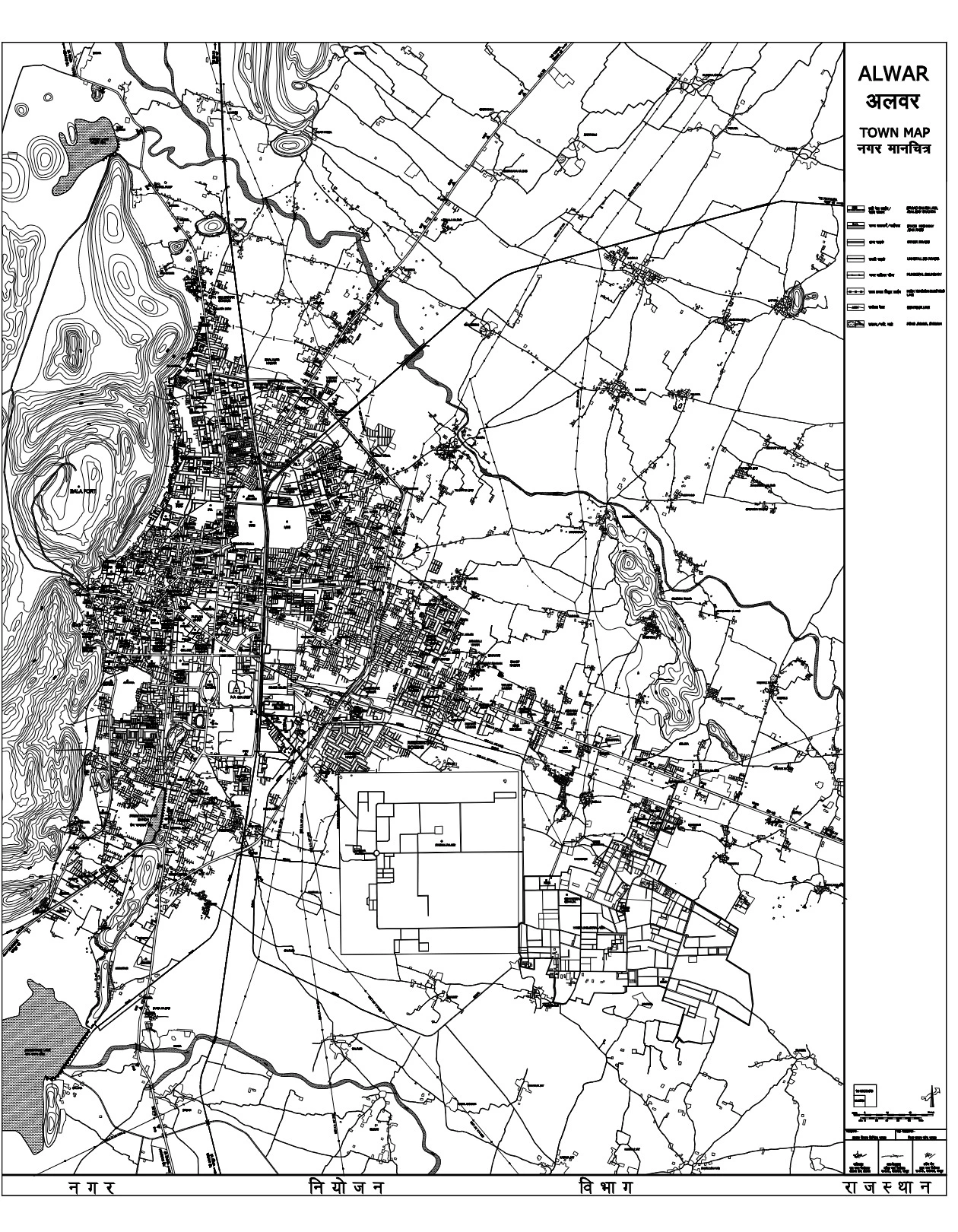 Alwar Master Plan 2031 PDF Map