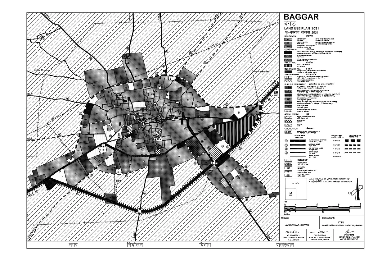 Baggar Master Plan 2031 PDF Map