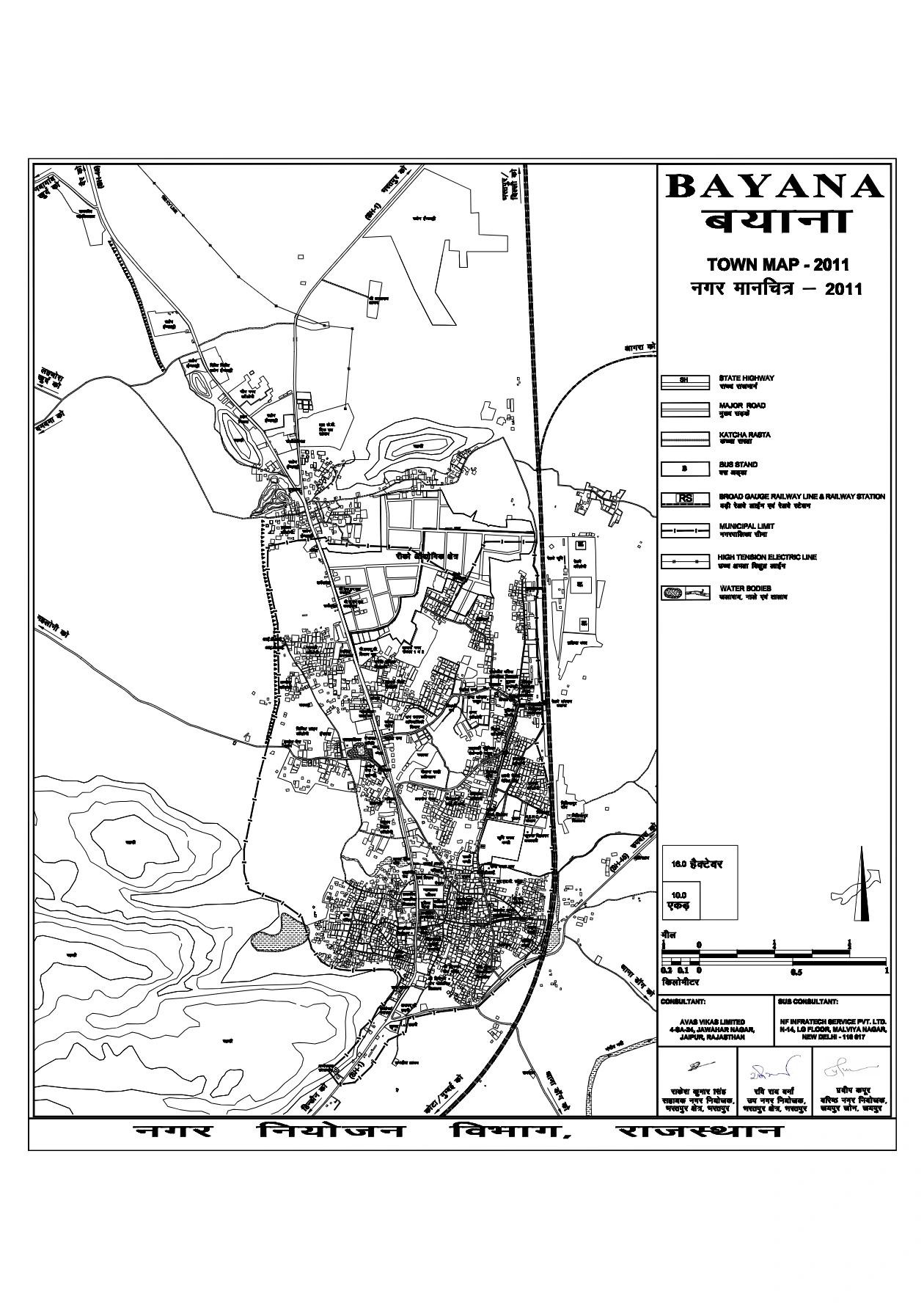 Bayana Master Plan 2031 PDF Map