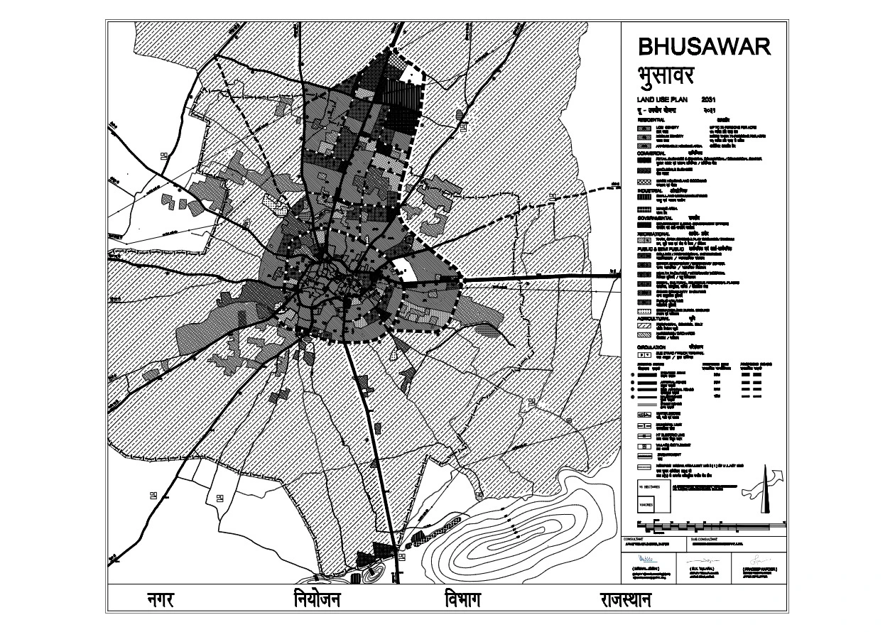 Bhusawar Master Plan 2031 PDF Map