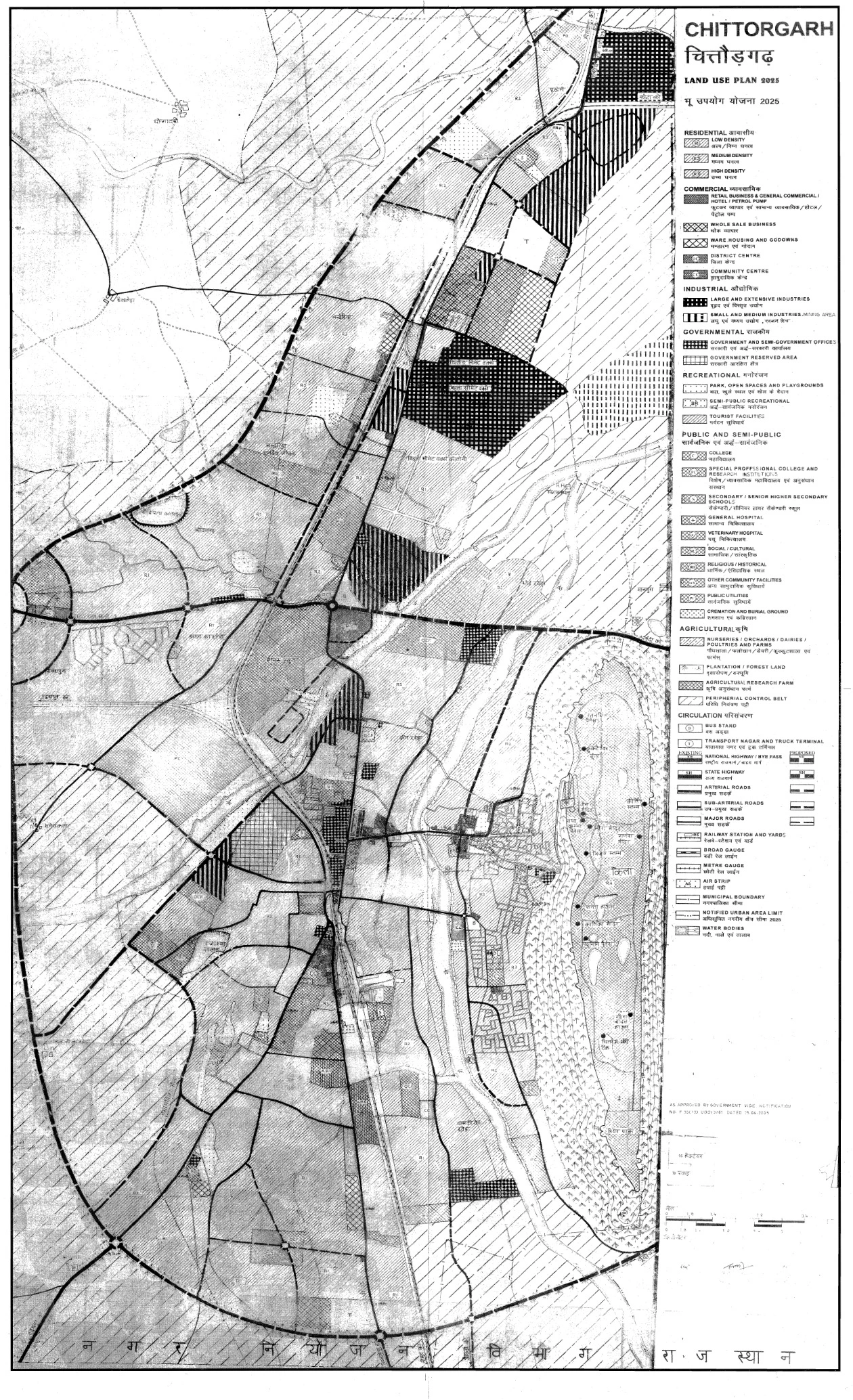 Chittorgarh Master Plan 2025 PDF Map