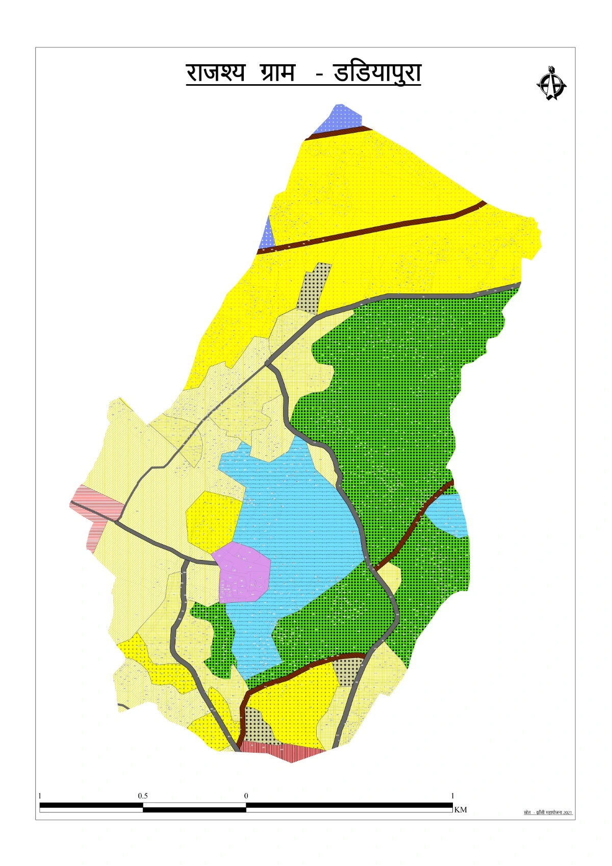 Dadiyapura Master Plan PDF Map