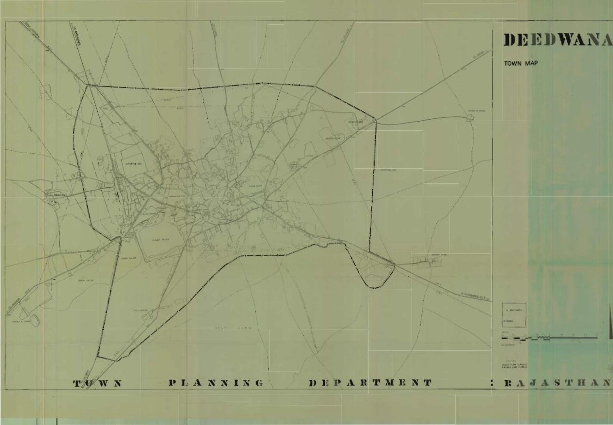 Deedwana Master Plan PDF Map 2023