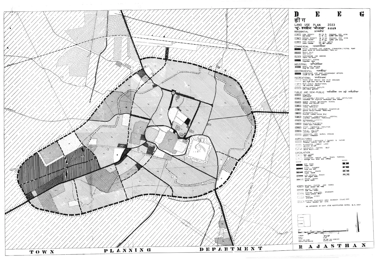 Deeg Master Plan 2023 PDF Map