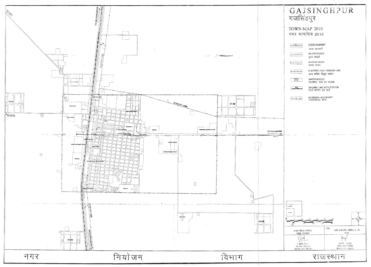 Gajsinghpur Master Plan 2031 PDF Map