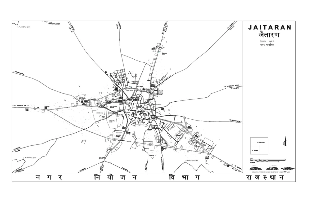 Jaitaran Master Plan 2033 PDF Map