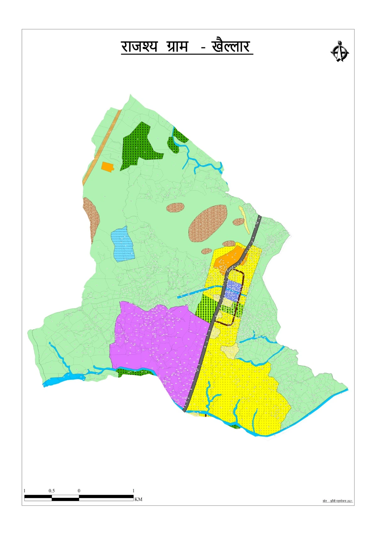 Khailar Master Plan PDF Map