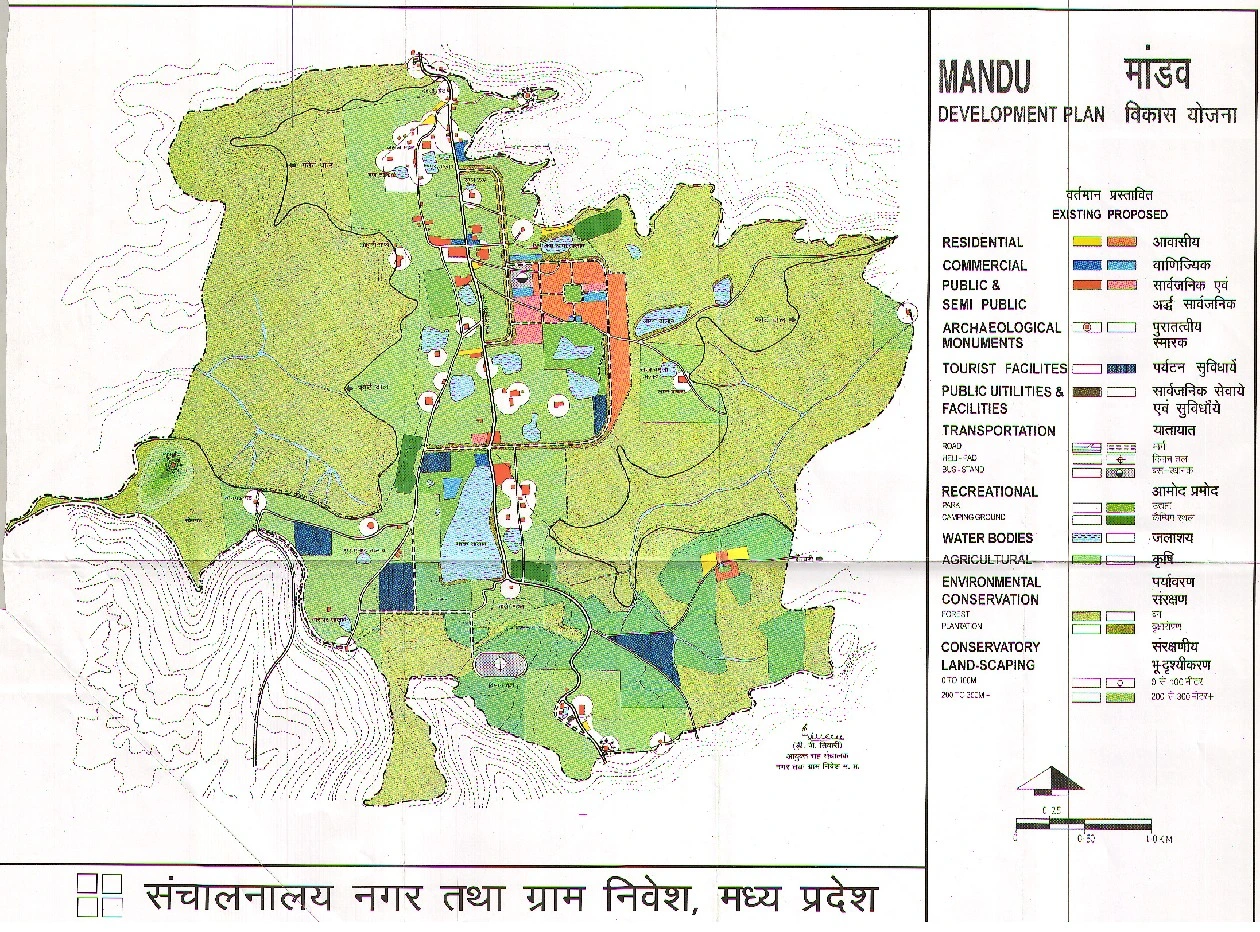 Mandu Master Plan PDF Land Use Map