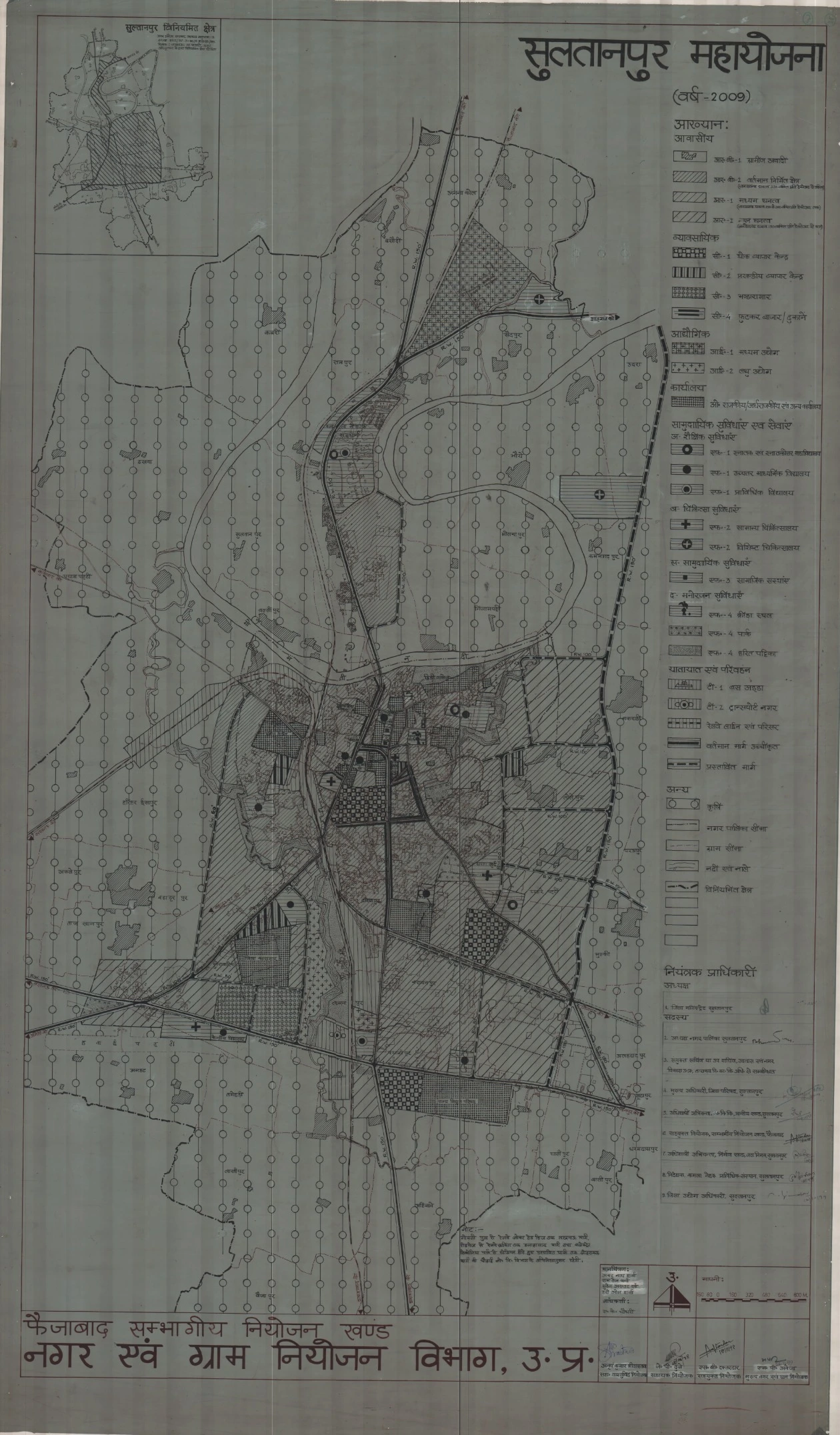 Sultanpur Master Plan Regulated Area Map PDF