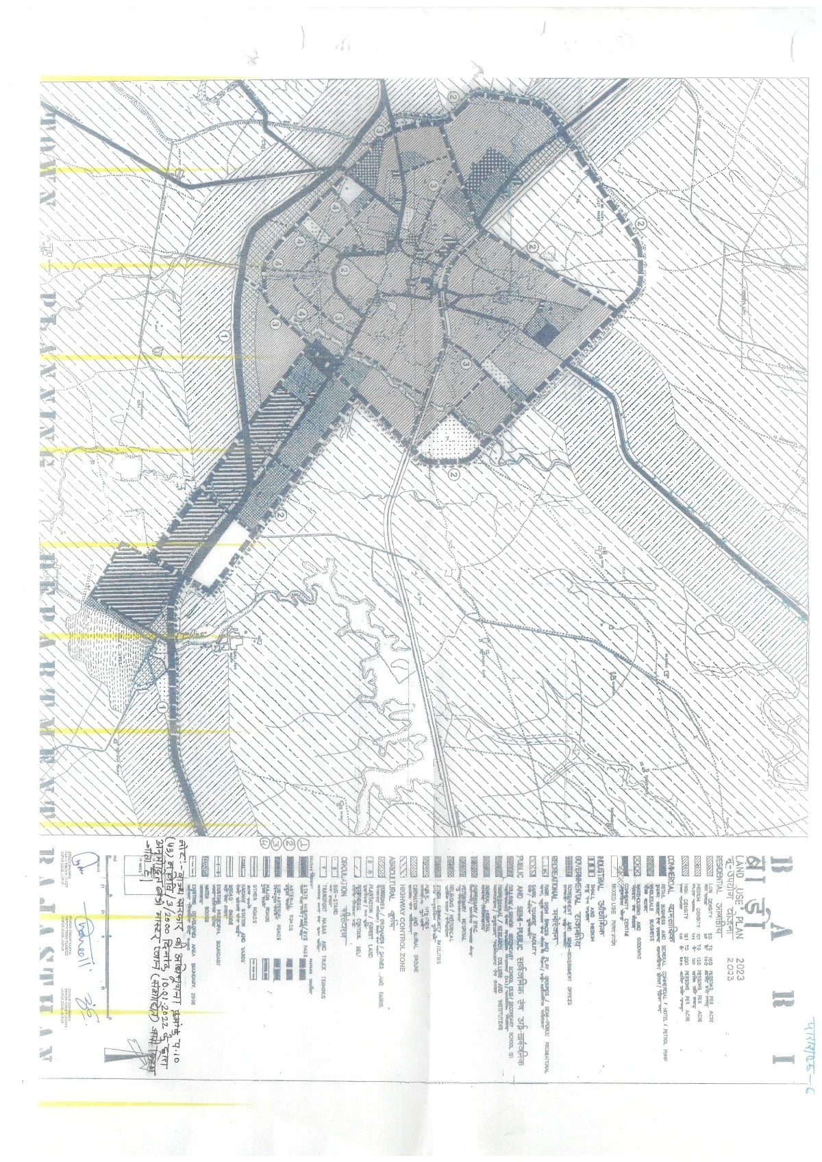 Bari Master Plan PDF Map (Dholpur District)