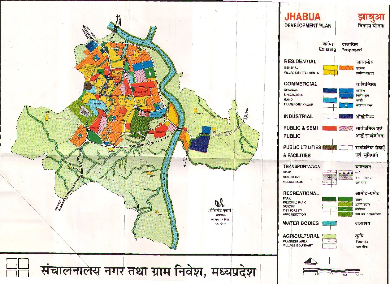Jhabua Development Plan 2011 PDF Map