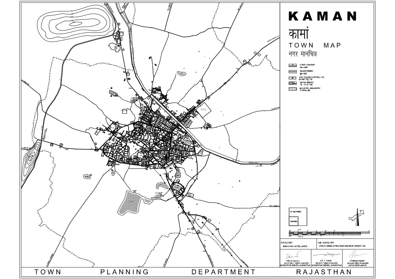 Kaman Master Plan 2031 PDF Map