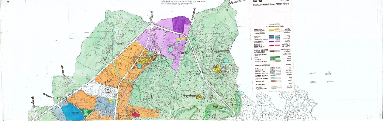 Katni Development Plan with Khasara Land Use Map PDF
