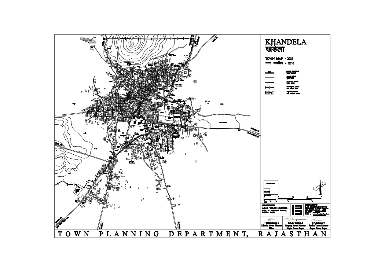 Khandela Master Plan PDF Map
