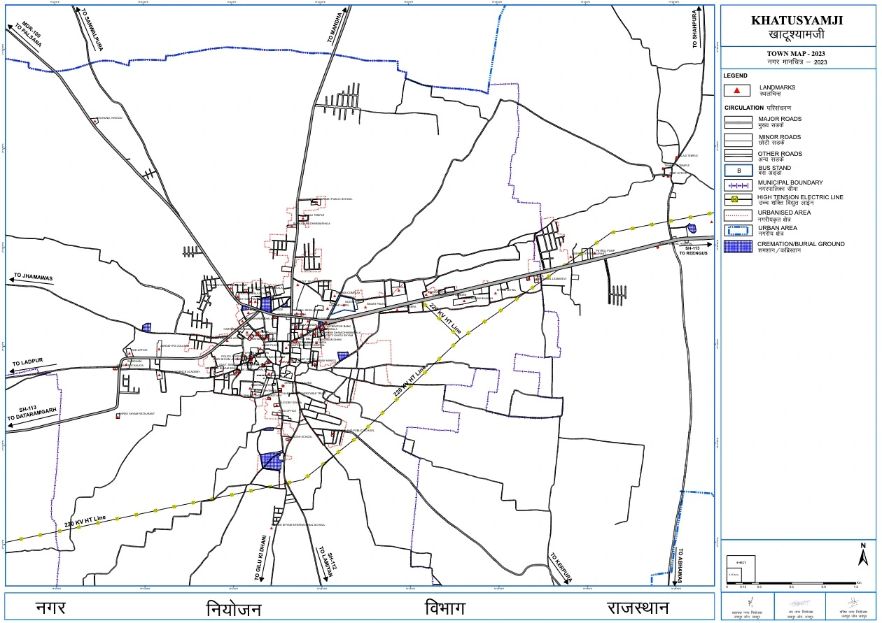 Khatusyamji Master Plan 2041 PDF - Proposed Land Use Plan Map (Draft)