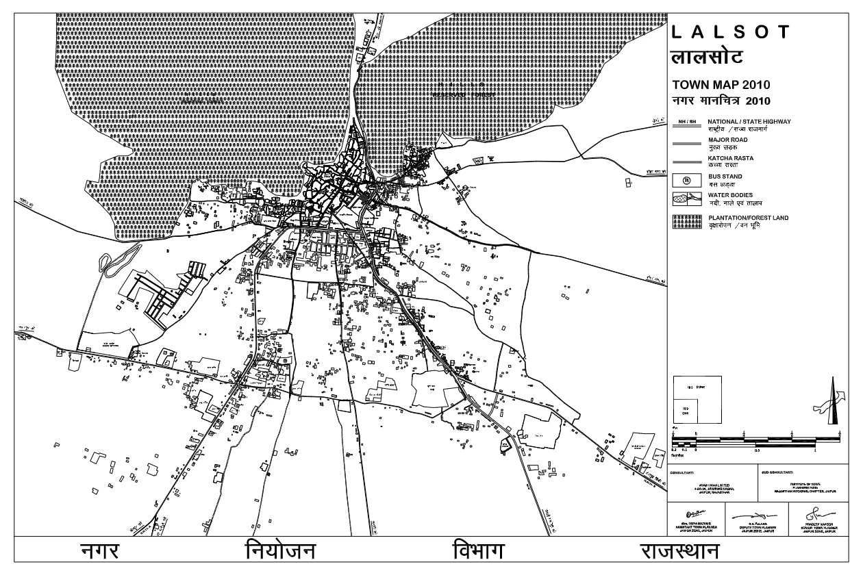 Lalsot Master Plan 2031 PDF Map Dausa Rajasthan