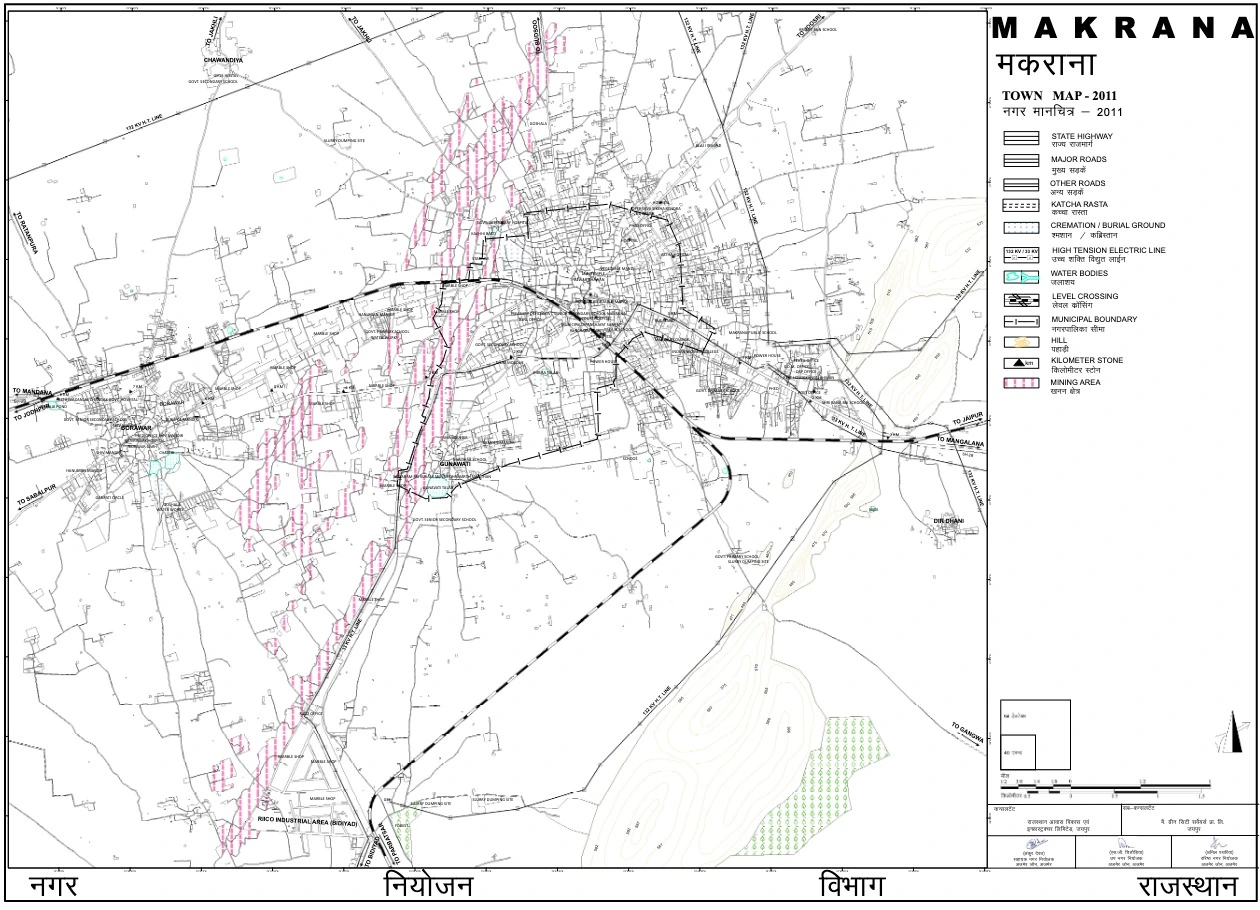 Makrana Master Plan 2031 PDF - Urban Area Map & Planning Details