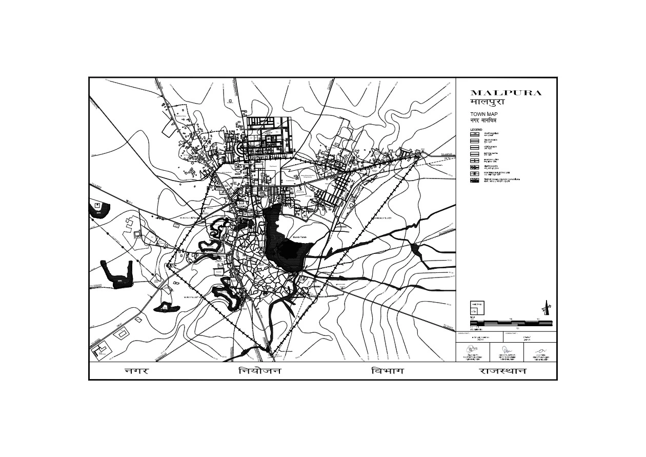 Malpura Master Plan Map 2031 PDF