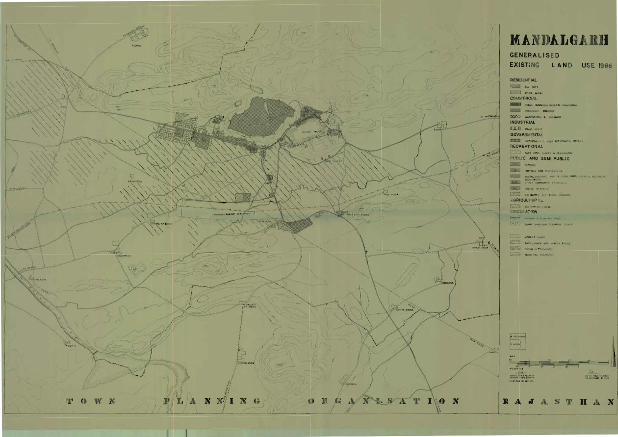 Mandalgarh Master Plan - Urban Planning & Land Use Map PDF