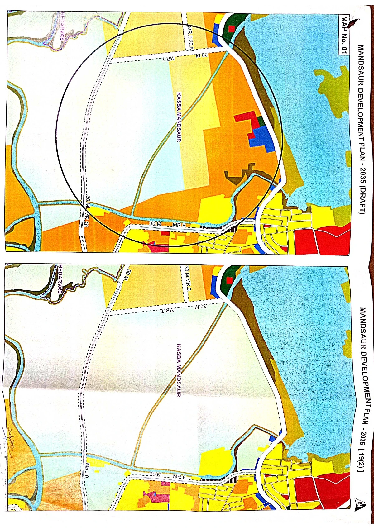Mandsaur Development Plan 2035 Draft PDF Map
