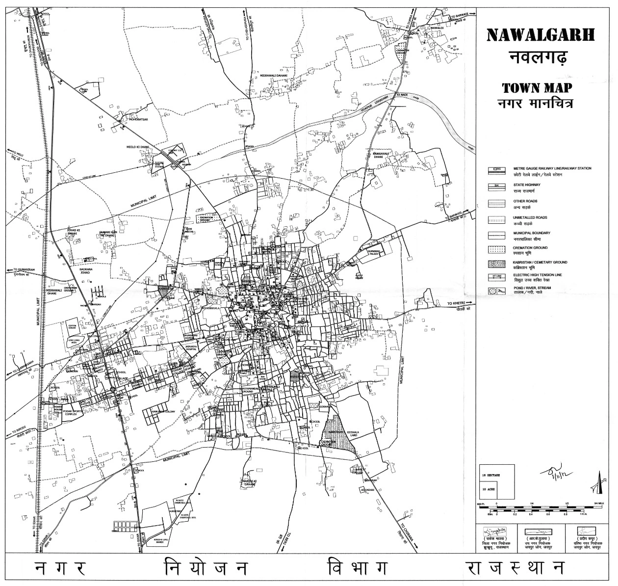 Nawalgarh Master Plan 2031 PDF Map