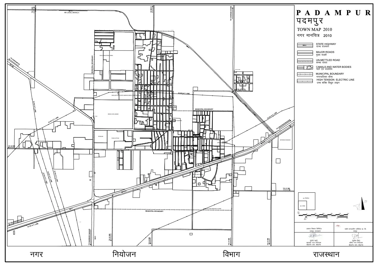 Padampur Master Plan 2031 Map - Land Use Planning & Zoning Details PDF