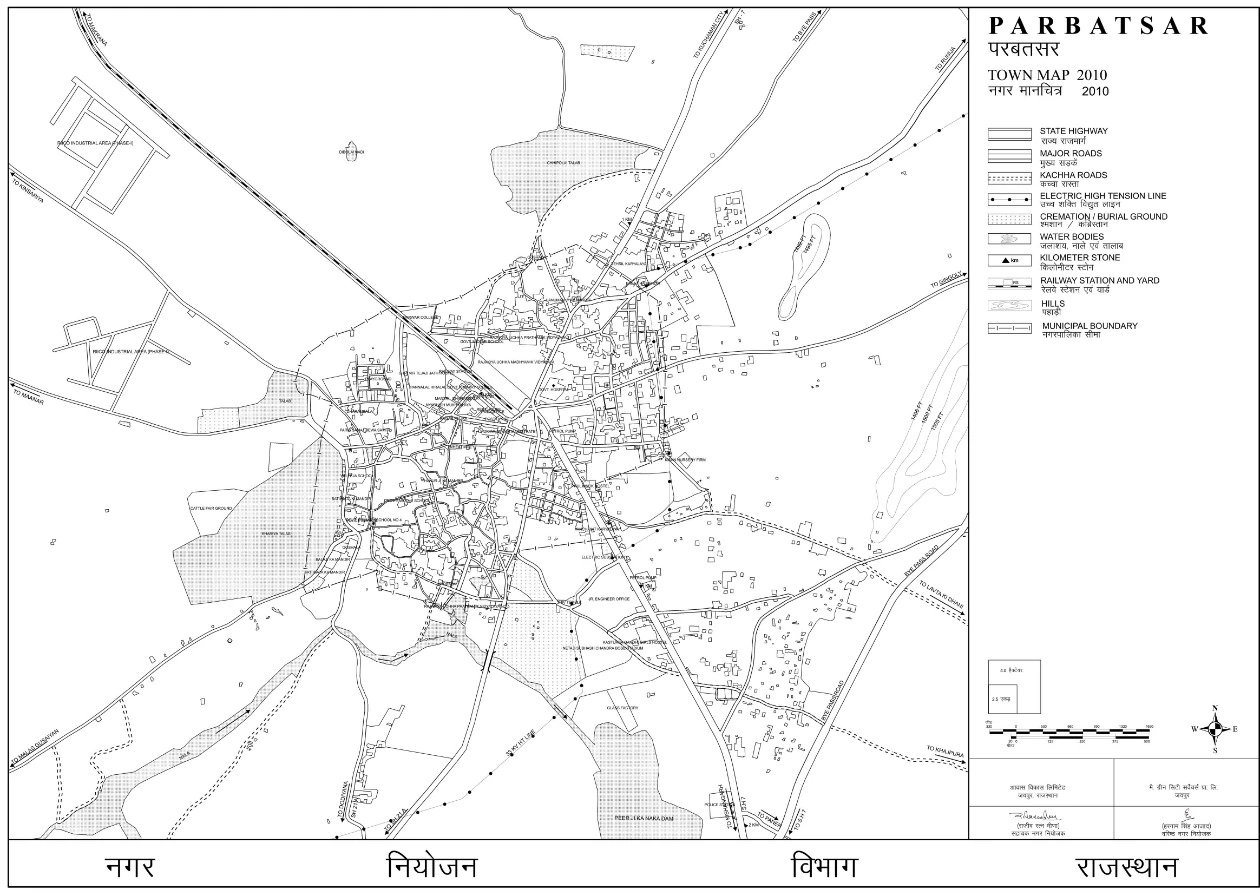 Parbatsar Master Plan 2031 - Download Town Planning & Land Use Map PDF