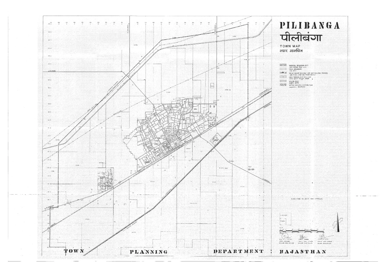 Pilibanga Master Plan 2023 PDF Map