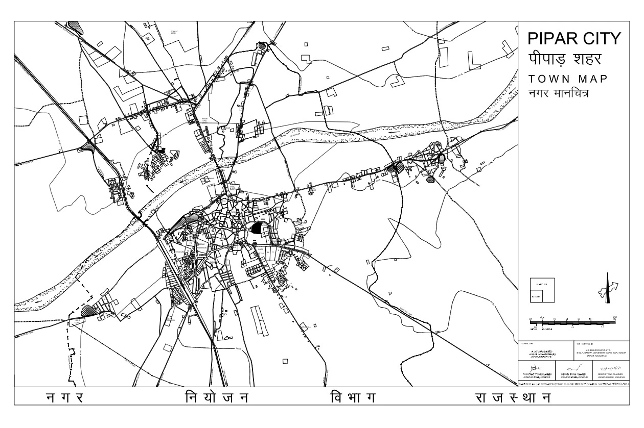 Pipar City Master Plan 2031 - Town Planning Map PDF