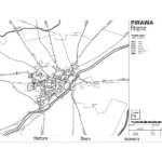 Pirawa Master Plan 2031 PDF - Urban Development and Land Use Map