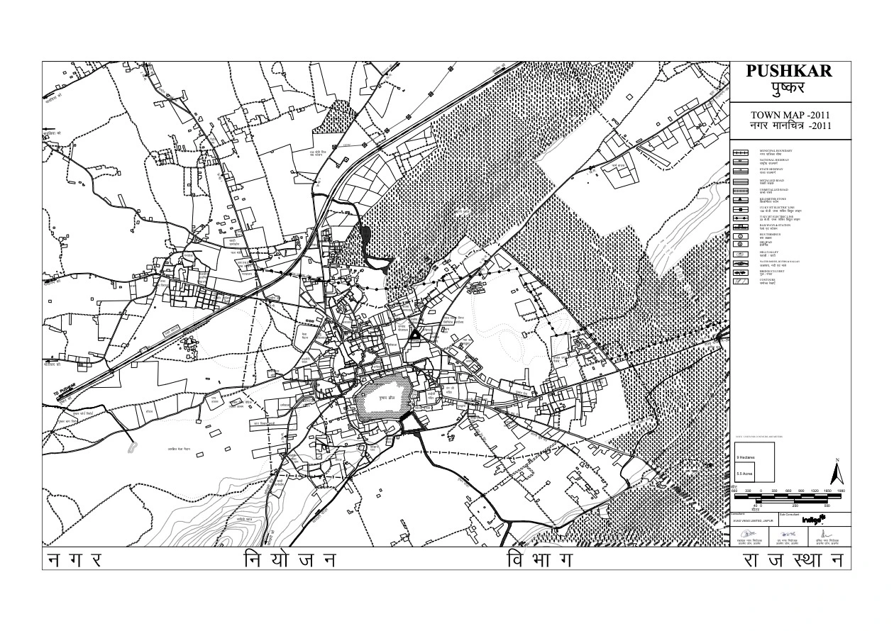 Pushkar Master Plan 2031 PDF - Development and Land Use Plan Map