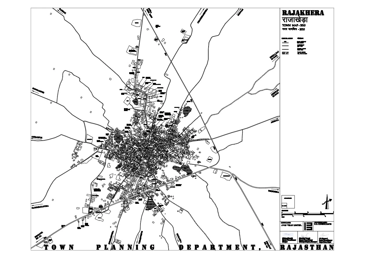 Rajakhera Master Plan 2031 - Download Urban Area Map PDF