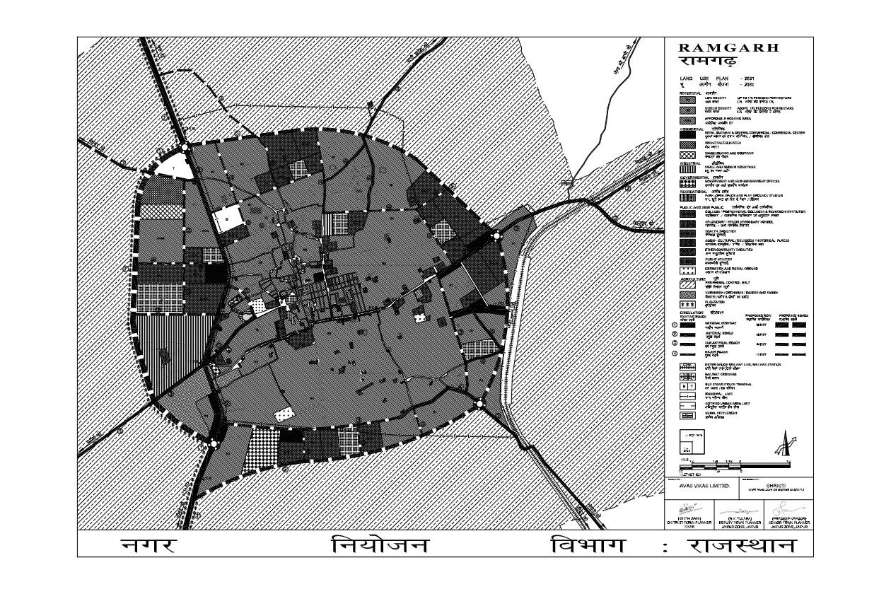 Ramgarh Master Plan 2031 - Town Map and Land Use Plan PDF