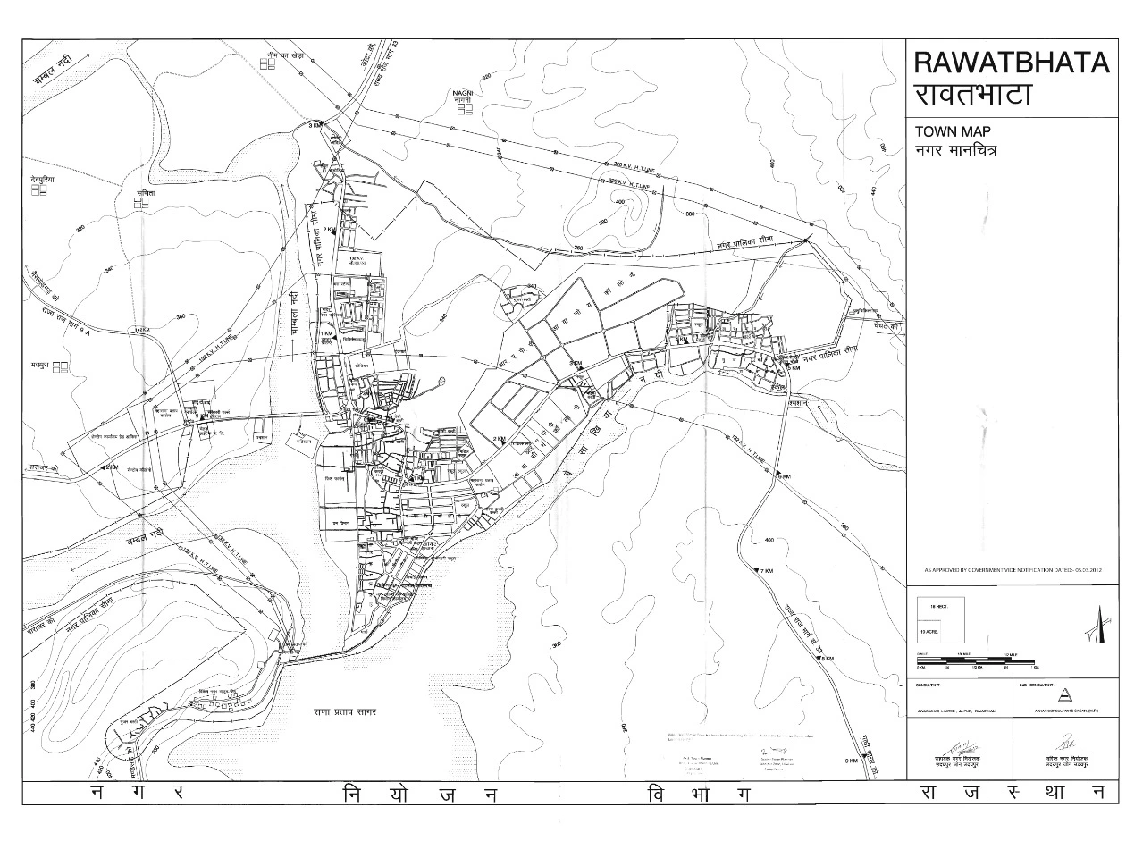 Rawatbhata Master Plan 2031 Map in PDF