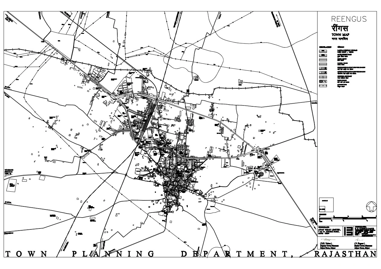 Reengus Master Plan 2031 - Urban Development and Land Use Map PDF
