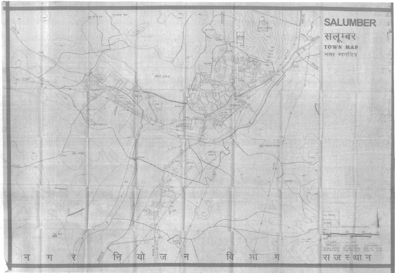 Salumber Master Plan - Land Use and Urban Area Map 2023 in PDF