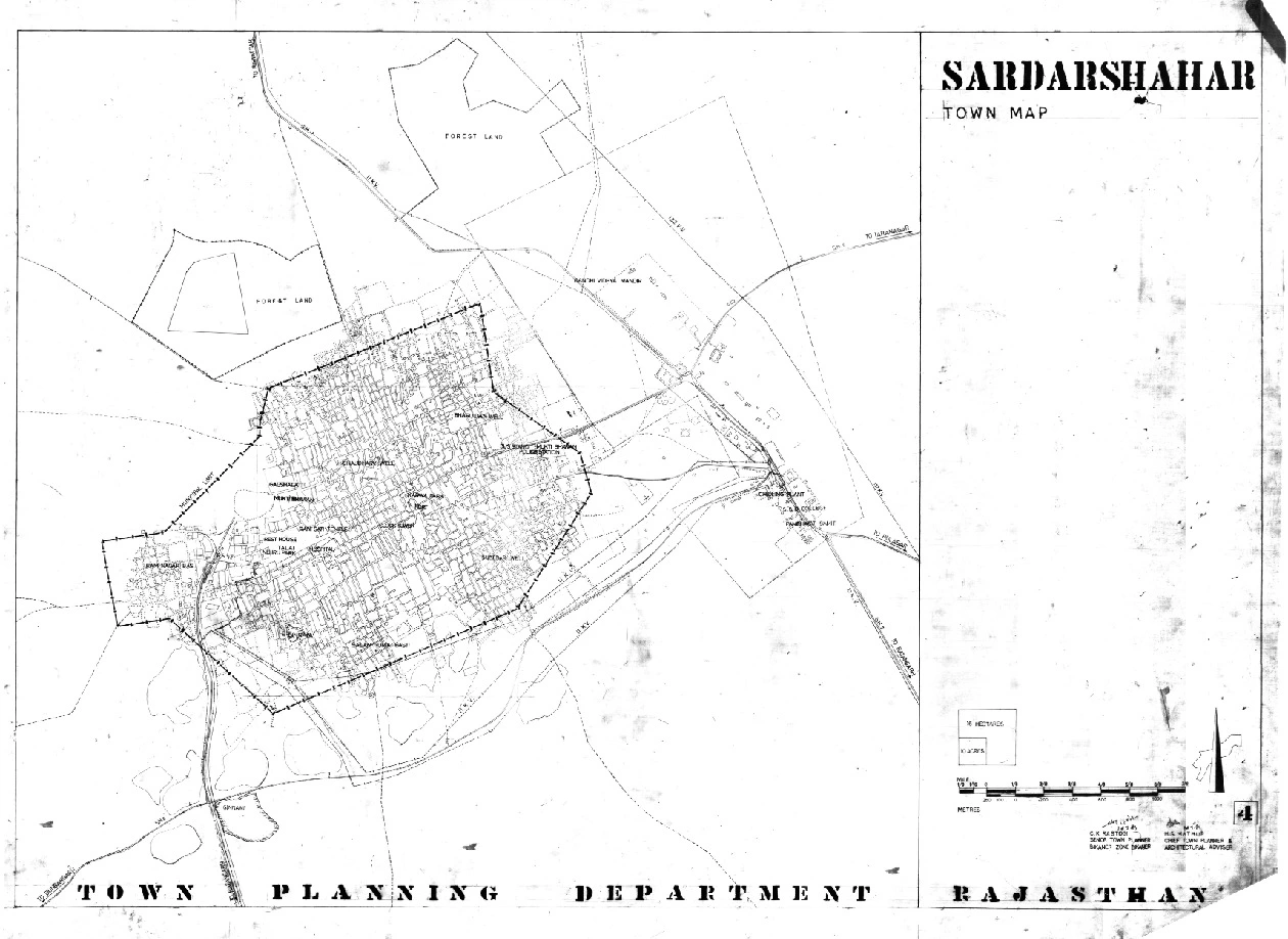 Sardarshahar Master Plan PDF Map