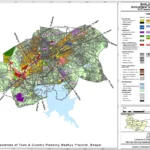 Shajapur Master Plan 2035 - Proposed Land Use Khasra Map (Draft)